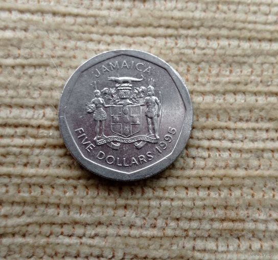 Werty71 Ямайка 5 долларов 1995