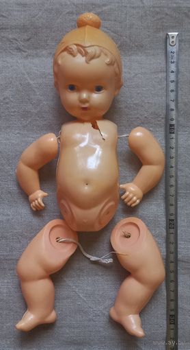 Кукла колкий пластик в реставрацию с рубля