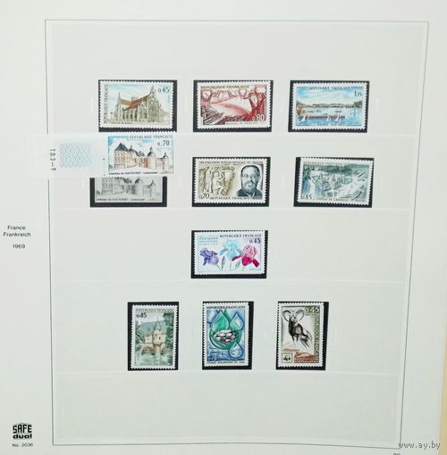ФРАНЦИЯ.Хронология.РАСПРОДАЖА АЛЬБОМА ПОСТРАНИЧНО !Могут встречаться аккуратные наклейки! СОСТОЯНИЕ НА ФОТО !
