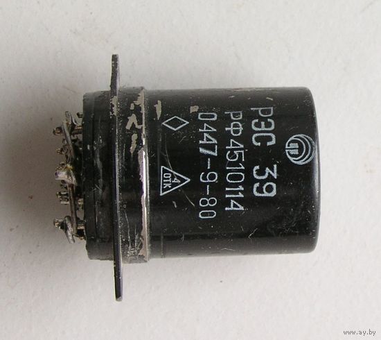 Реле РЭС39 РФ4510114 1980 год