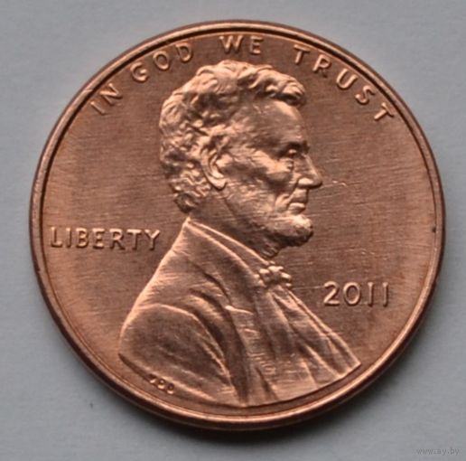 США, 1 цент 2011 г.