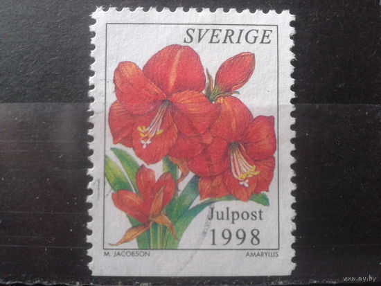 Швеция 1998 Рождество, цветы