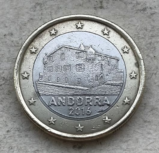 Андорра 1 евро 2016