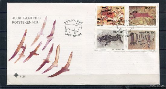ЮАР. КПД. Доисторические находки. 1987