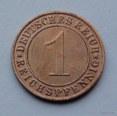 Германия 1 рейхспфенниг, 1936 F