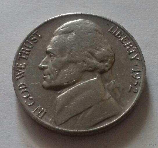 5 центов, США 1952 S
