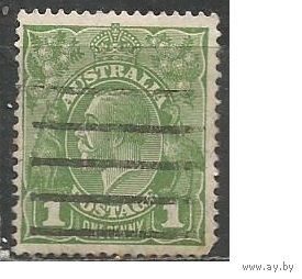 Австралия. Король Георг V. 1926г. Mi#70.