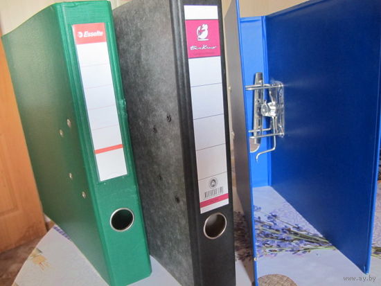 Папка-регистратор с кольцами, формат А4, ширина 50, 70 и 80 мм