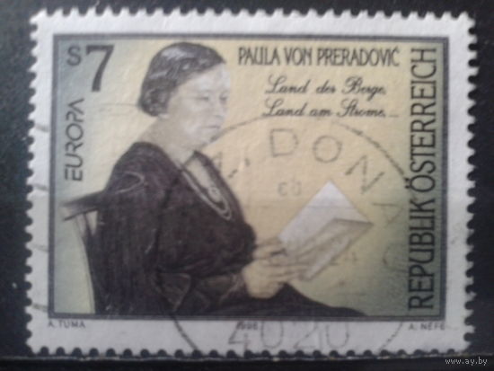 Австрия 1996 Европа, женщины, поэтесса