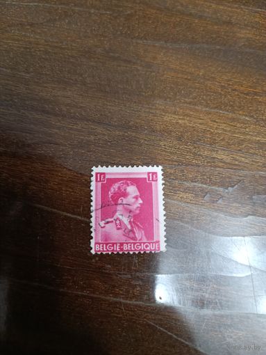 Бельгия 1 франк 1941 год Король Леопольд