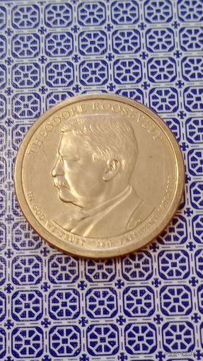 США 1 доллар 2013 D 26 президент Рузвельт