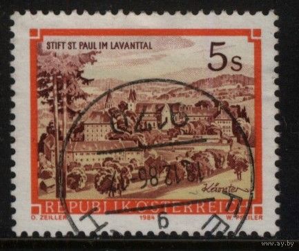 Австрия - 1985 [Mi. 1827] Гашеная (AT04)