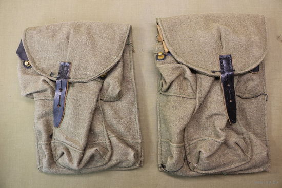 Подсумки АК СССР. на 3 маг. новые. одним лотам. Распродажа коллекции вещей. С РУБЛЯ! АУКЦИОН!