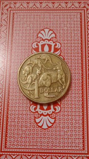 Австралия 1 доллар 1984 кенгуру