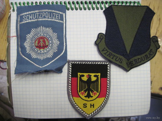 Три нашивки, шеврона/4 с рубля!