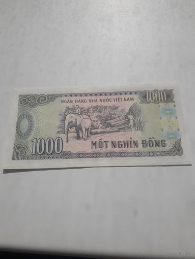 ВЬЕТНАМ 1000 донгов 1988 год