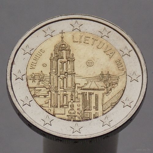 Литва 2 евро 2017 Вильнюс