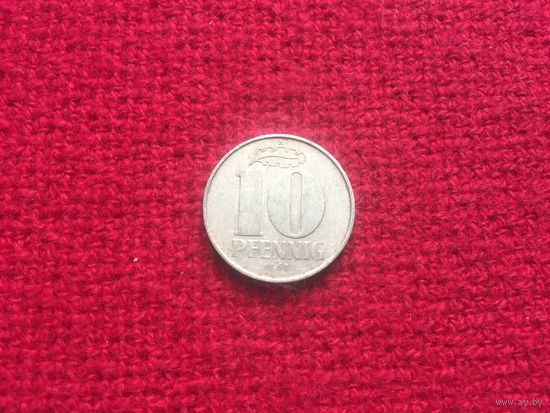 ГДР 10 пфеннигов 1968 г. A