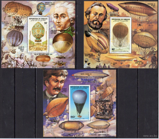 1983 Джибути  Воздушные шары -200 лет авиации  MNH