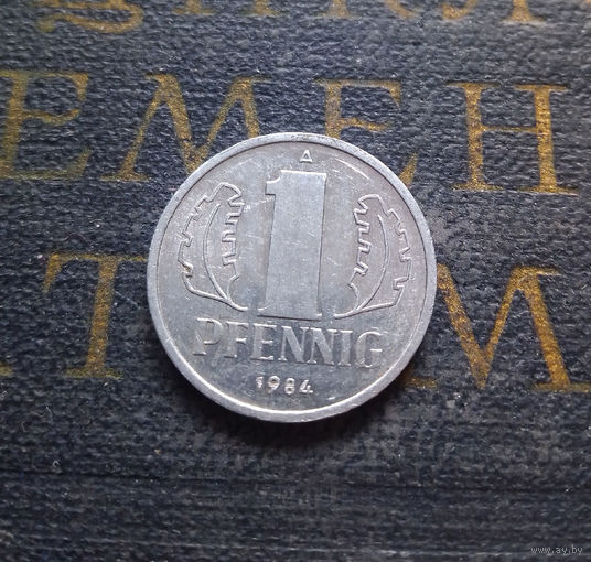 1 пфенниг 1984 (A) Германия ГДР #24 XF