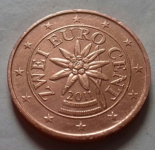 2 евроцента, Австрия 2011 г.