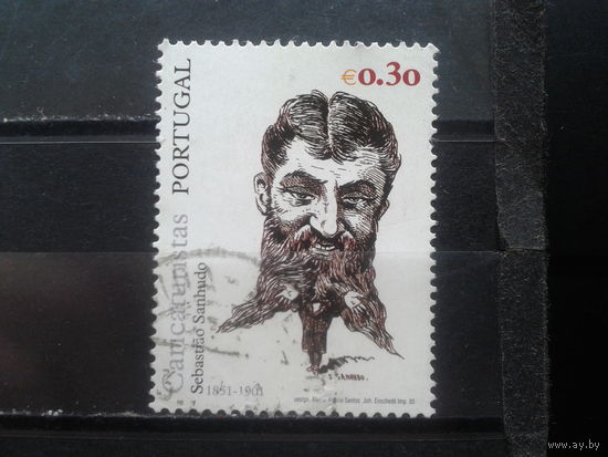 Португалия, 2005. Карикатурист Себастьян Санхудо