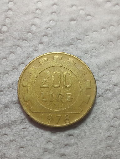 200 лир Италия 1978 год