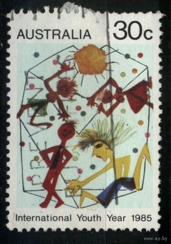 Австралия - 1985 [Mi. 912] Гашеная (AU20)