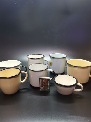 Кружка СССР 7шт. (одним лотом).