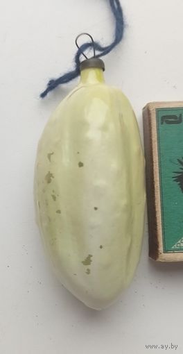 Ёлочная игрушка. Огурец. К-34.
