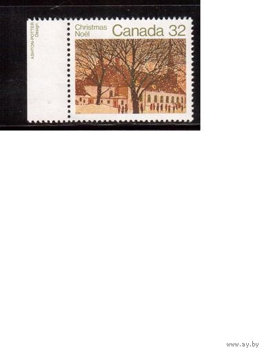 Канада-1983 (Мих.898) , * (без клея), Рождество(1)