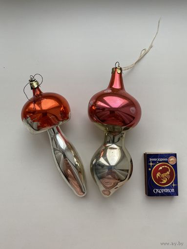 Елочные игрушки Грибы.