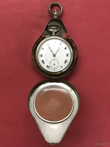 Карманные часы в походном футляре.DRGM.