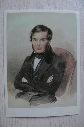 Соколов П., Портрет молодого человека; 1984.