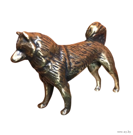 Статуэтка миниатюра Лайка Бронза
