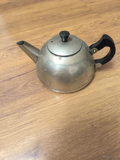 Чайник заварник СССР мельхиор