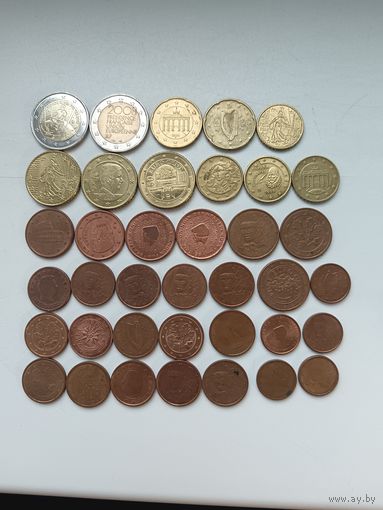 Сборный лот монет Европы.