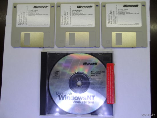 Windows NT 4.0 Workstation, оригинал