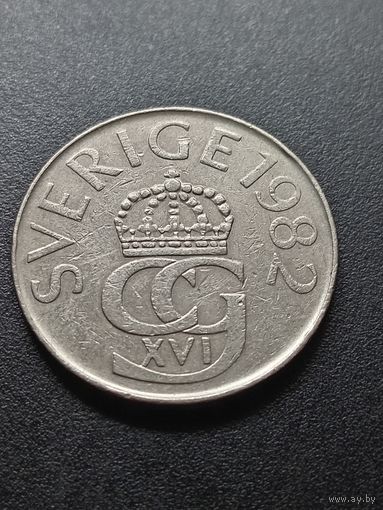 Швеция 5 крон 1982 г.