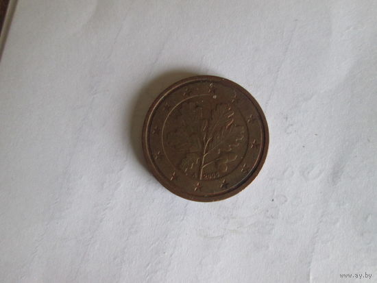 2 евроцента.Германия.А2005г