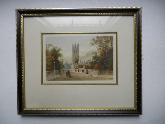 Картина в рамке, Oxford, хромолитография, 1890-е.