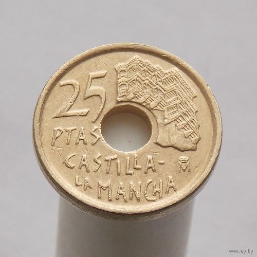Испания 25 песет 1996 Кастилия - Ла-Манча