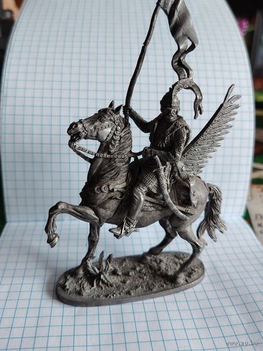 Фигурка польского гусара из олова