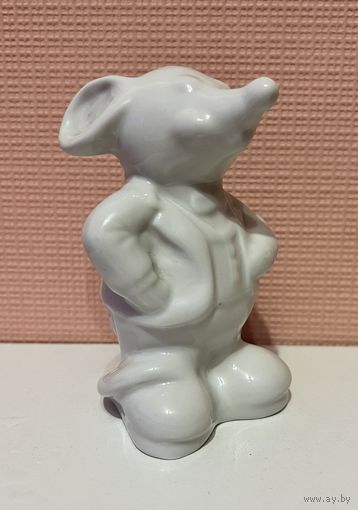 Статуэтка фарфоровая "Крыса" (Мышь. МЫШОНОК.) ДФЗ