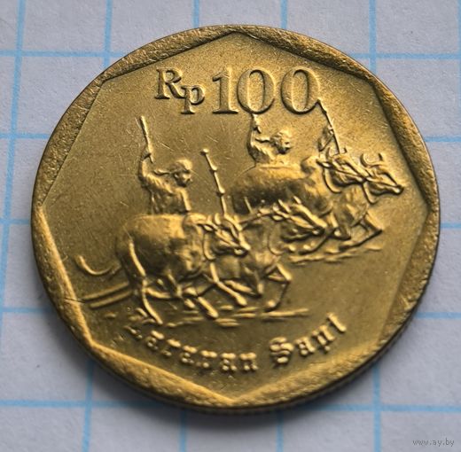 ИНДОНЕЗИЯ 100 РУПИЙ 1996 ГОД UNC
