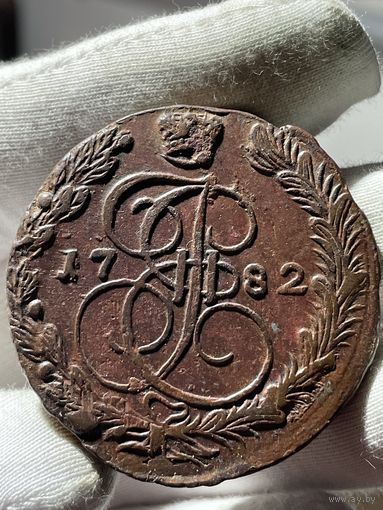 5 копеек 1782 ЕМ без МЦ.Кладовая.Состояние!!