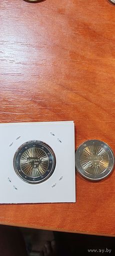 Литва 2 евро 2025г