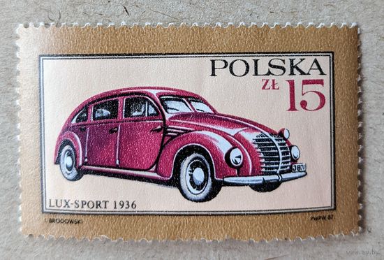 Польша 1987.Авто