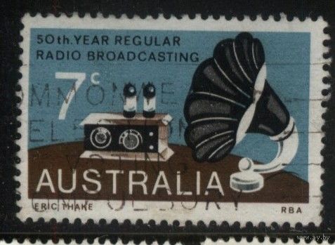 Австралия - 1973 [Mi. 541] Гашеная (AU13)