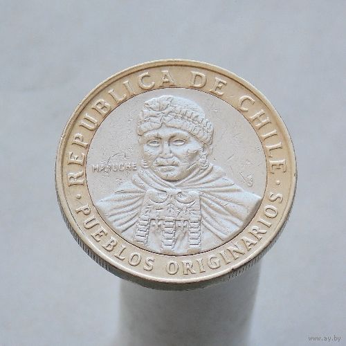 Чили 100 песо 2010